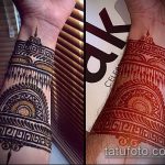 Fénykép egy henna tetoválásról férfiaknak (tetoválás) (érték) - példa rajz - 022