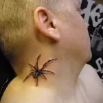 صورة لشم عنق العنكبوت 07/25/2021 №021 - وشم رقبة العنكبوت -