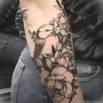 صورة وشم مع طائر طائر 13082021 - №0171 - وشم حلمة -