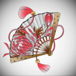 Przykład projektu tatuażu z wentylatorem 13.12.2020 №124 -tatuaż wentylatora-