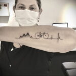 Példa egy tetoválási rajzra egy kerékpárról