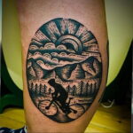 Példa egy tetoválási rajzra egy kerékpárról 2020.12.15. №236 -kerékpáros tetoválás