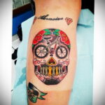 Példa egy tetováló rajzra egy kerékpárról 2020.12.20. №230 -kerékpáros tetoválás