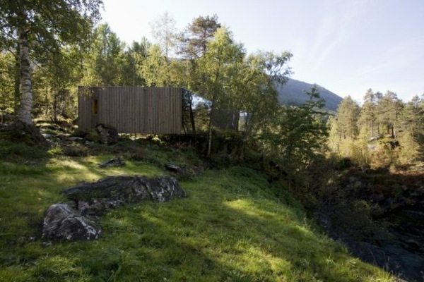 ekologický hotel vyrobený z dreva