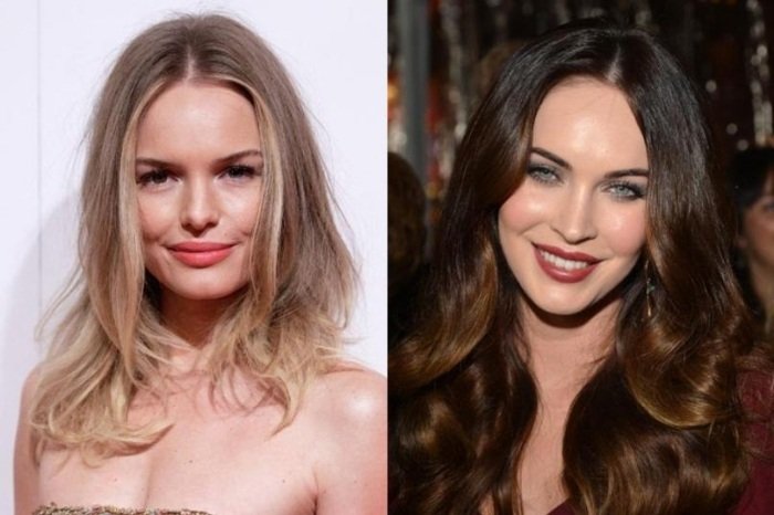 Nápady na romantické účesy z celebrít-rovné lúčenie-Megan Fox a Kate Bosworth romantické-účesy-celebrity-rovné lúčenie-megan-líška-kate-bosworth