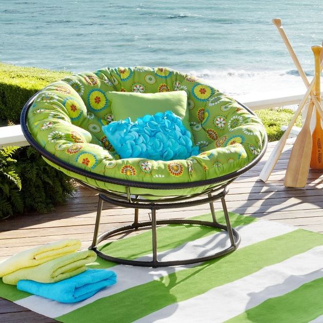 papasan košík na kreslo zelený podsedák s kvetinovým vzorom pier1 papasan kreslo košík podsedák kvetinový vzor pier1