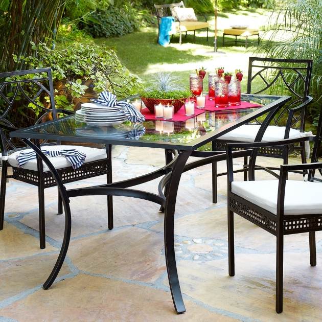 jedálenský nábytok záhradná terasa železná čierna jedálenský stôl sklenená doska jedálenský nábytok záhradná terasa železná jedálenský stôl sklenená doska