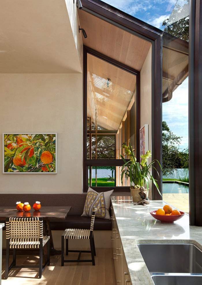 Pohodlné sedenie, jedáleň, výhľad na more, chránená veranda