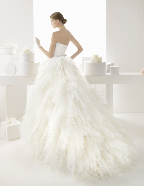 ružové svadobné šaty Clara 2014-plesová-gázová-linka-tyl-off-rameno