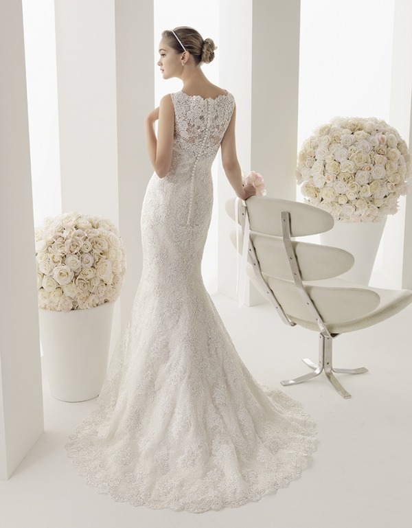 svadobné šaty-godet-tvar-čipka-podlaha-dĺžka