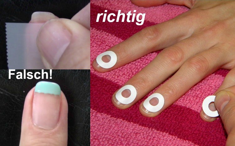 pink-nail-do-it-yourself-nail-designy-francúzske-pruhy-nesprávne-správne