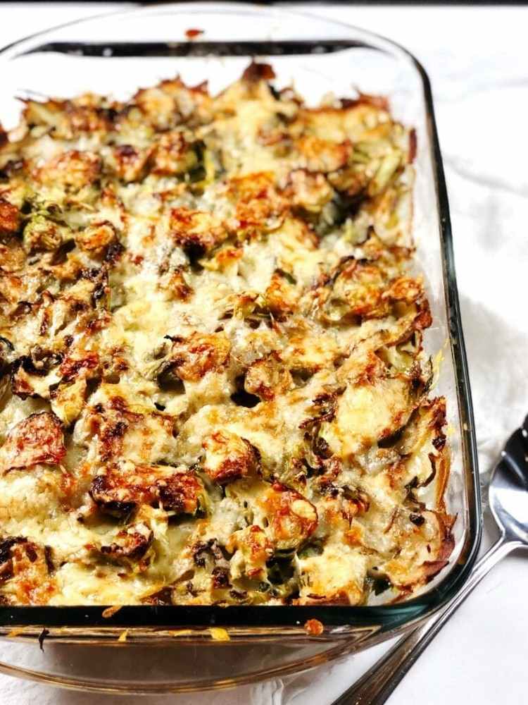 Bramborová kapusta gratinovaná recept na zapekanú gratinovanú