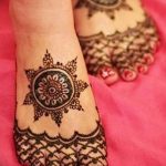 Fotó festés mehendi (henna rajzok) 2018.09.11 -től №029 - Mehendi festmény -