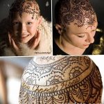 Fotó festés mehendi (henna rajzok) 2018.09.11 -től №119 - Mehendi festmény -