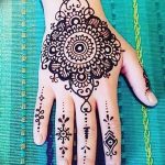 Fénykép mehendi (henna rajzok) 2018.09.11 -től №129 - Mehendi festés -