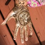 Fotó festés mehendi (henna rajzok) 2018.09.11 -től №205 - Mehendi festmény -