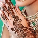 Fotó festés mehendi (henna rajzok) 2018.09.11 -től №209 - Mehendi festmény -