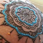 Fotó festés mehendi (henna rajzok) 2018.09.11 -től №224 - Mehendi festmény -