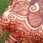 Fotó festés mehendi (henna rajzok) 2018.09.11 -től №020 - Mehendi festés -