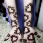 Fotó festés mehendi (henna rajzok) 2018.09.11 -től №043 - Mehendi festés -