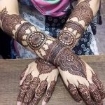 Fotófestmény mehendi (henna rajzok) 2018.09.11 -től №055 - Mehendi festés -