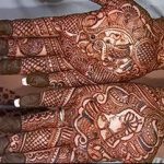 Fotó festés mehendi (henna rajzok) 2018.09.11. №073 - Mehendi festés -