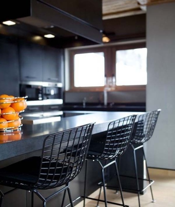 Elegantná kuchyňa, chata Black-Alps