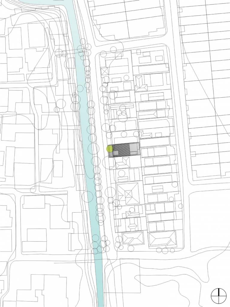 Poloha rodinného domu v štvrti Pondok Indah