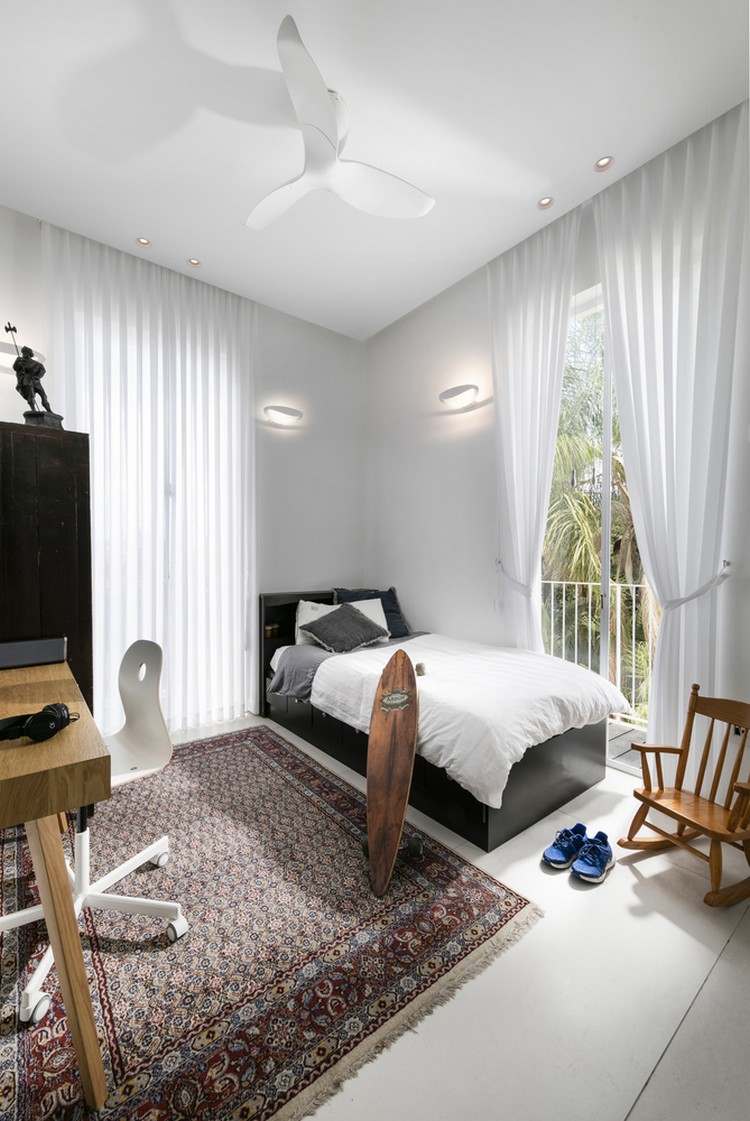 detský koberec v štýle bauhaus v štýle detskej izby