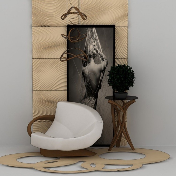 zaujímavý príručný stolík s organickými tvarmi z ohýbaného dreva talianskej firmy Apriori bočný stôl-okrúhle-ohnuté drevo-stĺpik-kreslo-moderné-APRIORI-V-apriori