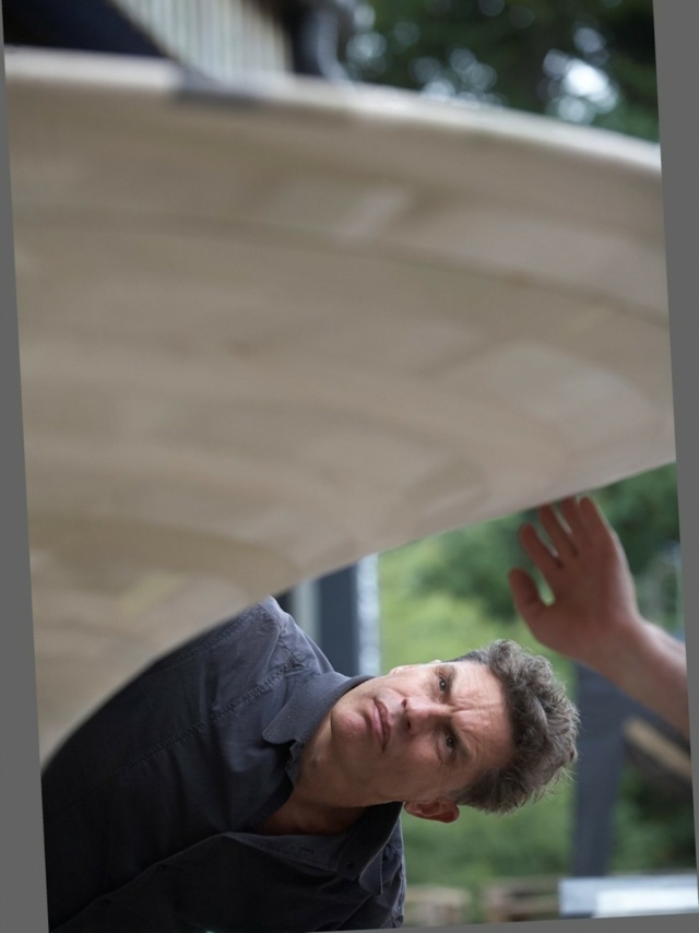 Dýha pracovný jedálenský stôl dizajnér moderné kusy nábytku výstava Anglicko