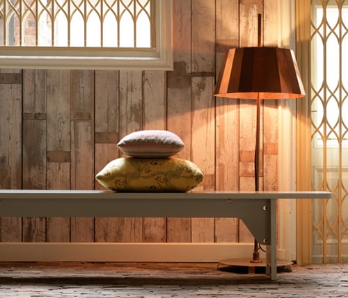 Dekoratívne obklady stien a rustikálne rustikálne návrhy tapiet