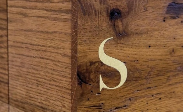 Dub staré odtiene zrna dreva nuansy zlatožltá hnedá