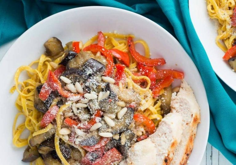 Šafranové recepty Cestoviny Zelenina parmezán Uhorka