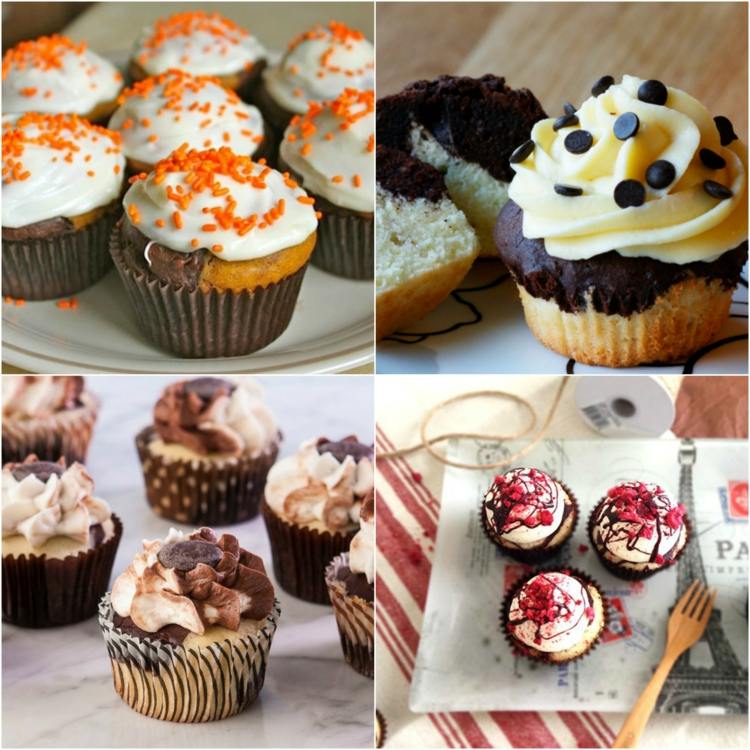 šťavnaté-mramorové-tortové-muffiny-krémovo-čokoládové-všetky-farebné-streusel-maslové krémy