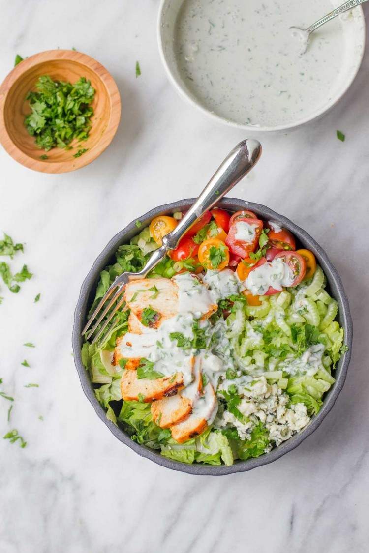 šalátový dresing-urob si sám-jogurt-dressing-recept