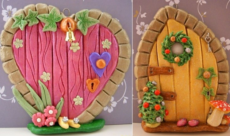 Vyrobte si sami pekné dvere škriatka a namaľujte ich ako záhradné dekorácie