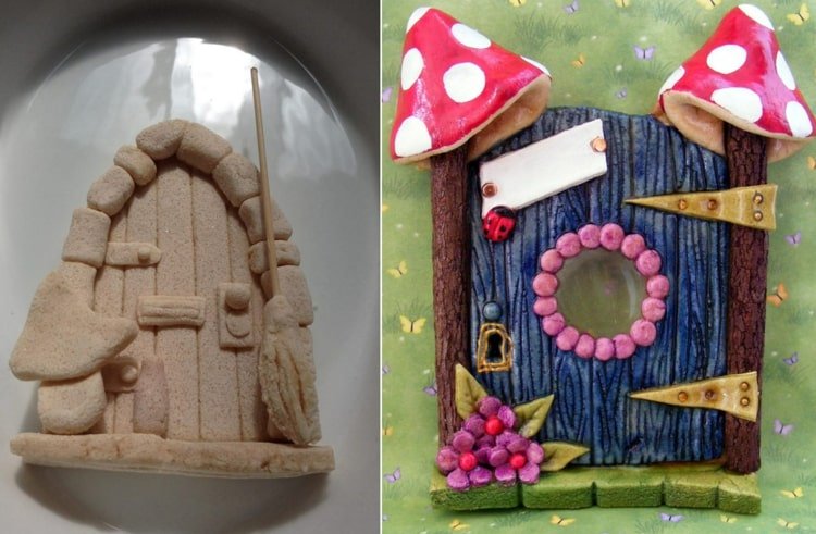 Pripravte, vyvaľkajte, vykrajujte a zdobte cesto na hravú záhradnú dekoráciu