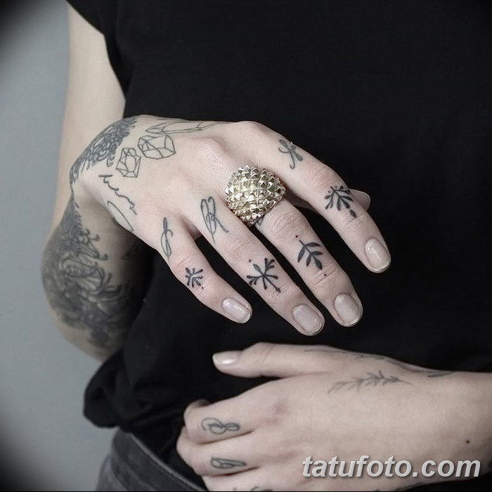 fotó Házi készítésű tetoválás (kézpiszkáló - Handpoke tetoválás) kelt 2017.10.27. №020 -