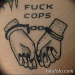 fotó Házi készítésű tetoválás (kézpiszkáló - Handpoke tetoválás) kelt 2017.10.27. №009 -