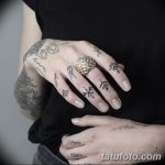 fotó Házi készítésű tetoválás (kézpiszkáló - Handpoke tetoválás) kelt 2017.10.27. №020 -