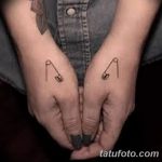 fotó Házi készítésű tetoválás (kézpiszkáló - Handpoke tetoválás) kelt 2017.10.27. №023 -