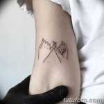 fotó Házi készítésű tetoválás (kézpiszkáló - Handpoke tetoválás) kelt 2017.10.27. №024 -