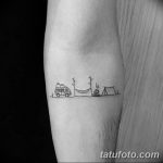 fotó Házi készítésű tetoválás (kézpiszkáló - Handpoke tetoválás) kelt 2017.10.27. №025 -