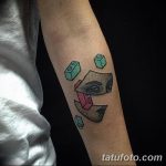 fotó Házi készítésű tetoválás (kézpiszkáló - Handpoke tetoválás) kelt 2017.10.27. №028 -