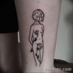 fotó Házi készítésű tetoválás (kézpiszkáló - Handpoke tetoválás) kelt 2017.10.27. №030 -