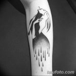 fotó Házi készítésű tetoválás (kézpiszkáló - Handpoke tetoválás) kelt 2017.10.27. №035 -