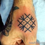 fotó Házi készítésű tetoválás (kézpiszkáló - Handpoke tetoválás) kelt 2017.10.27. №056 -