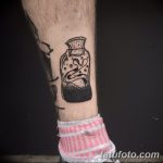 fotó Házi készítésű tetoválás (kézpiszkáló - Handpoke tetoválás) kelt 2017.10.27. №069 -