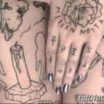 fotó Házi készítésű tetoválás (kézpiszkáló - Handpoke tetoválás) kelt 2017.10.27. №079 -